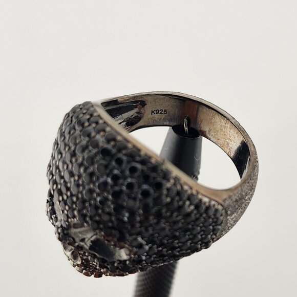 Gothic Skull Head Ring – 925 Sterling Silver (New) - Picture 5 of 8
